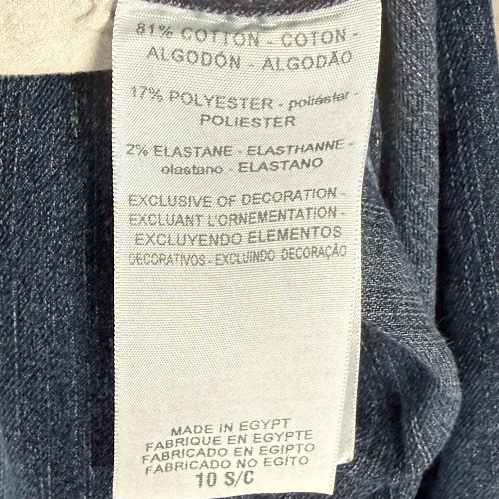Levi's Signature Modern Straight Women's Blue Jeans 30x27" Comfort Rise 9" - Picture 6 of 11